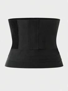 1 pieza Cinturón de cintura de unicolor simple para mujer, casual para uso diario