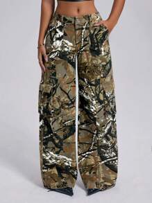 SHEIN ICON Damen Lässig Jeans, einfach und modisch für den Alltag, Straight Leg Jeans mit niedriger Taille