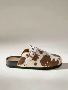 Solecia Giày lười đế bằng tối giản cho nữ, trang phục thường ngày cho ngày lễ năm mới, ngày lễ tình nhân - màu nâu - Xem 5