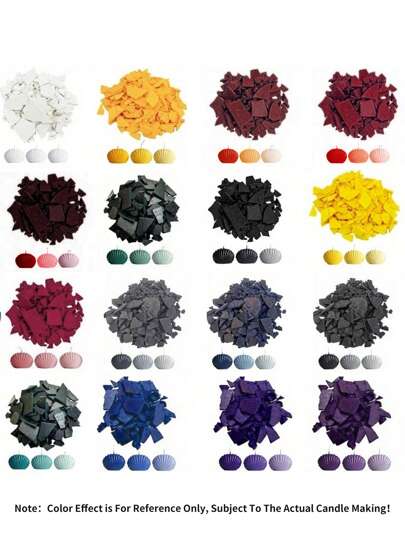 16 色/套蜡烛染料，用于蜡烛染色，每种颜色 5 克，适用于礼物派对、DIY、彩色装饰