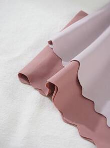 10pcs/Set Women Adhesive Comfortable Arcuate-Edged Panties, Casual - Multicolor - View 5