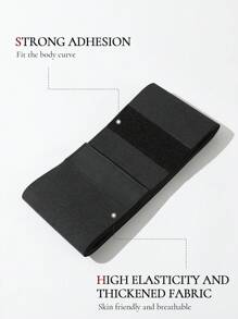 1 pieza Cinturón de cintura de unicolor simple para mujer, casual para uso diario