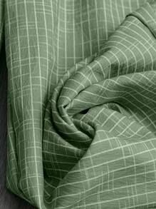 Große Größen Lässig gestreifte Weite Hose