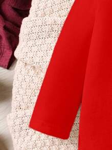 Christmas 1st Birthday Print Minimalist Comfortable All-In-One Outfit For Baby Boy - White - View 5