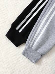 年轻女孩保暖内衬运动裤休闲运动慢跑裤多件装，秋冬季