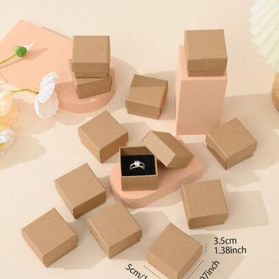 Hộp đựng nhẫn và trang sức 12 chiếc, tuyệt vời cho các bữa tiệc ngày lễ và gói quà Ngày lễ tình nhân, Đám cưới ngày lễ tình nhân, Sinh nhật, Hộp đựng trang sức, Tổ chức và lưu trữ, Hộp đựng trang sức, Lưu trữ, Tổ chức và lưu trữ tủ quần áo, Hộp đựng đồ trang điểm, Vật dụng, Đồ trang trí