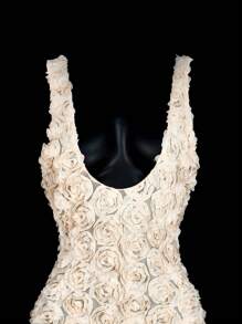 SHEIN ICON 长款玫瑰花卉提花修身连衣裙