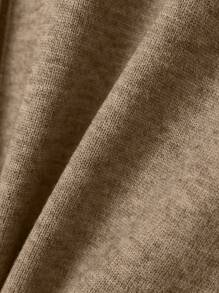 EMERY ROSE 女士纯色前扣长袖休闲衬衫，日常穿着