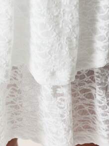 SUMWON Tween Girls Comfy Regular Fit Embroidered Paris Sweatshirt And Skirt 2 Piece Set - Apricot - View 7