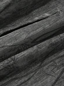 FRIFUL Women's Simple Textured Straight Skirt, Casual Everyday Wear