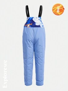 SHEIN 2pcs/Set Teenage Boys' Print Casual Hoodie And Pants Set, Long Sleeve - White - View 9