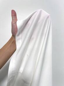 Manfinity Dauomo 男士油畫標語印花短袖T恤 - 白色 - 查看 5