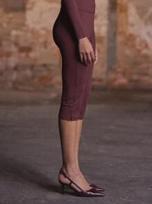 MUSERA Pantalón legging pirata, sexy para primavera y verano de los años 90