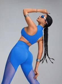 Innovista Damen Lässig Sportanzug mit Stehkragen ärmelloses Top und Hose