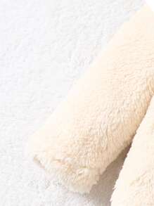 4件套男婴可爱熊猫印花毛绒上衣和裤子家居服套装 - 彩色 - 查看 3