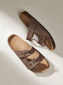 Solecia 2024 damskie sandały sportowe w jednolitym kolorze, letnie nowości szkolne powrót do szkoły Halloween