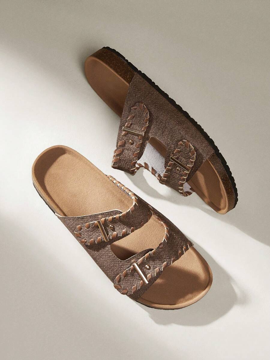 Solecia 2024 damskie sandały sportowe w jednolitym kolorze, letnie nowości szkolne powrót do szkoły Halloween