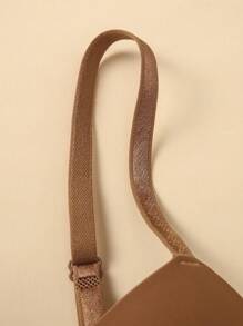 DesireSculpt 5 件装女士纯色可调节肩带简约休闲无钢圈胸罩 - 彩色 - 查看 7