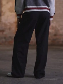 MUSERA Straight Leg Tailored Suit Trousers Old Money Elegant Summer Chic