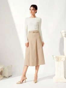 CUCCOO CHICEST Women's Elegant Transparent Pointed Toe Bow Decor Stiletto High Heels Sandals, Khaki Faux Leather PVC Ankle Strap Shoes For Afternoon Tea Date - Apricot - View 3