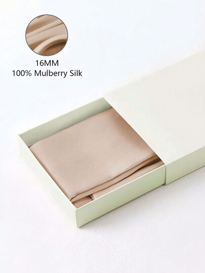 MOTF PREMIUM 1 pieza Funda de almohada sin relleno de doble cara de 100% seda