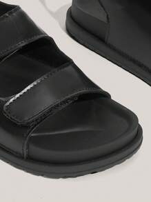 Solecia Kobieta Buty Casual Czarne Płaskie Sandały Na Letnie Buty Wakacyjne Letnia Wyprzedaż Halloween