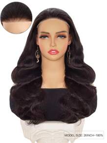 ALL READY WIG 180% Density Afforable Body Wave All Ready Wig Pre Bleached Pre Plucked Pre-Cut Lace Melting Lace Front 7x5 Glueless Closure Wig 100% Human Hair 9AM HAIR