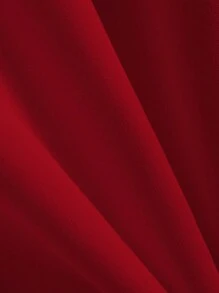 Manfinity EMRG Loose Fit Men's Letter Print Hooded Sweatshirt - Red - View 3