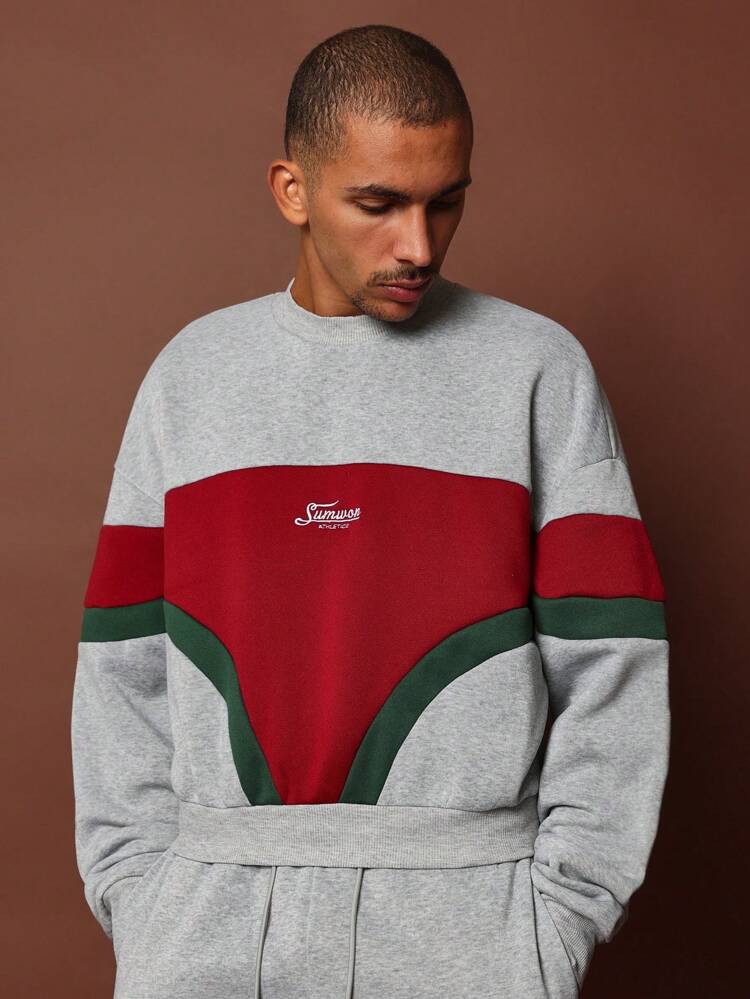 Athletics Retro Color Block Sweatshirt