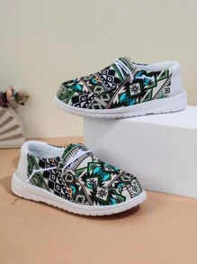 1 Pair Kids Casual Lightweight Breathable Athletic Sneakers For All Seasons