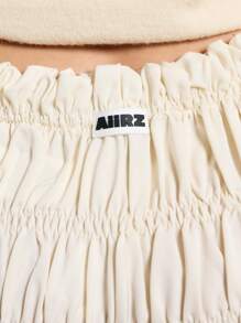 AiiRZ Celana Pendek Bloomer Berkerut - Aprikot - View 4