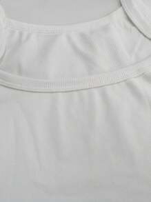 INAWLY Women's Pleated Backless Camisole Slim Fit Activewear Casual Tank Top