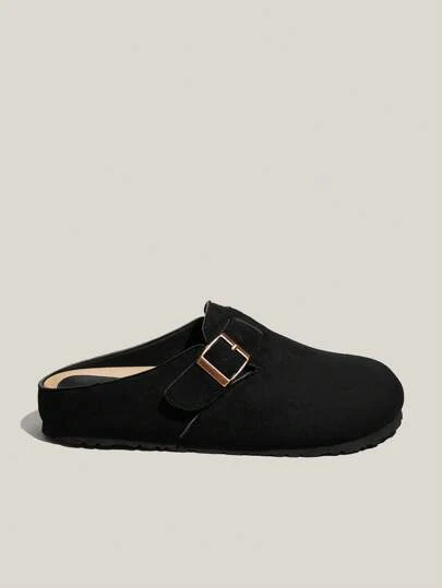 Solecia Women's Solid Color Metal Decor Casual Flat Loafers Spring Shoes Spring Break Easter For Christmas