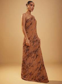 Hauture Vestido de mujer con espalda descubierta, elegante, de corte slim