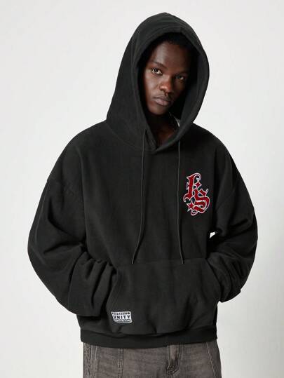 Street Life Sudadera con capucha casual de hombre con estampado de letras, para otoño/invierno