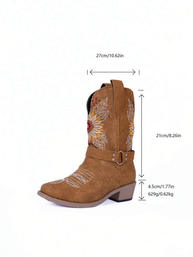 Styleloop 女士圆头绑带黄麻绳底厚底坡跟凉鞋，波西米亚度假风格 - 棕色 - 查看 3