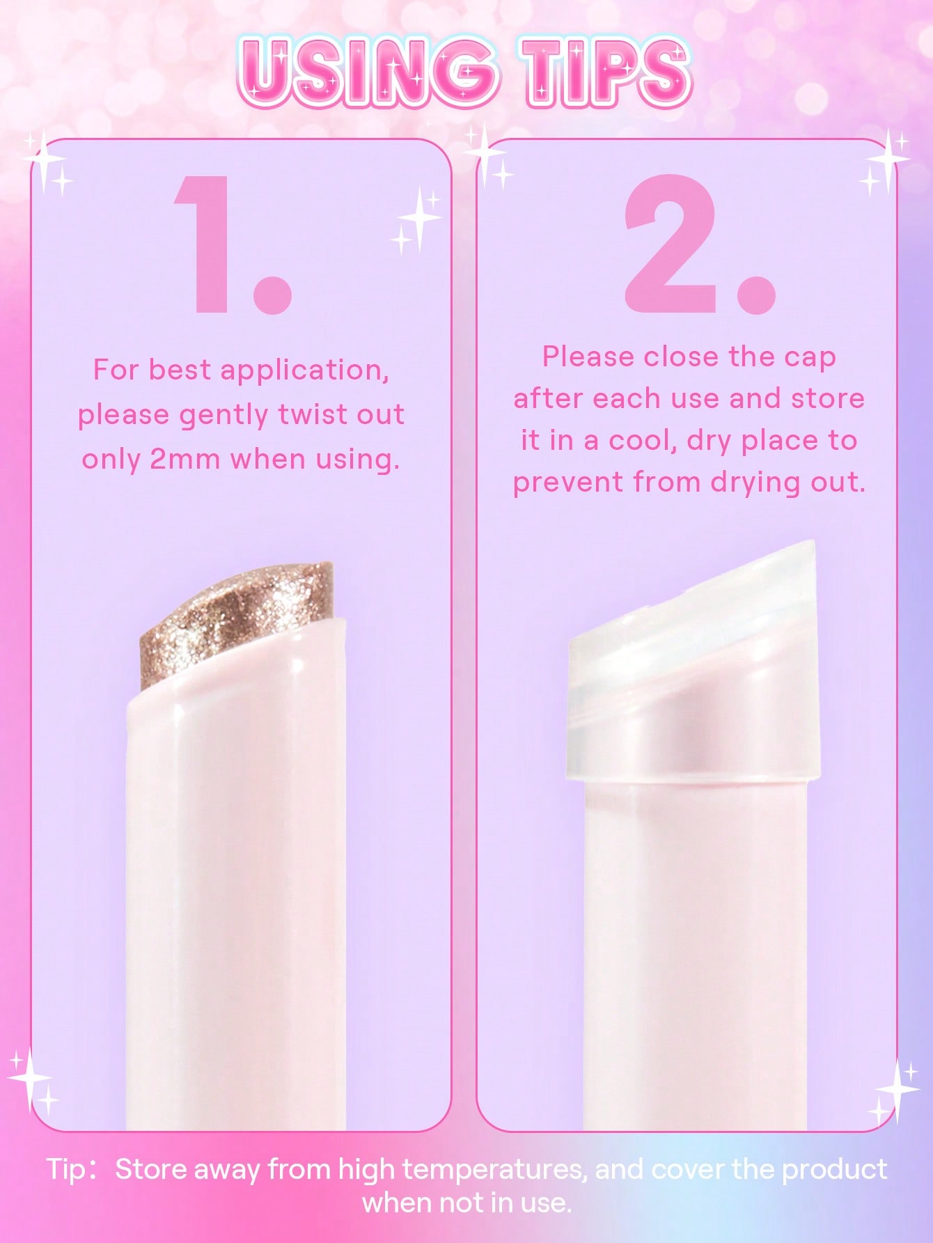 Crystal Jelly Glaze Stick-Starlit Silver 6