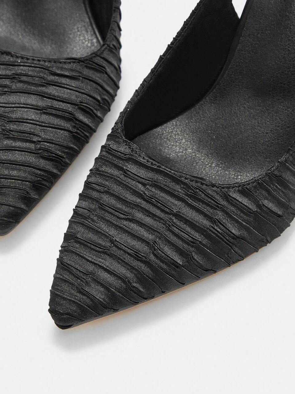 CUCCOO CURVES Plain Pointed Toe Simple Chunky High Heel Pumps, Casual Daily Wear Spring Shoes Spring Break Easter