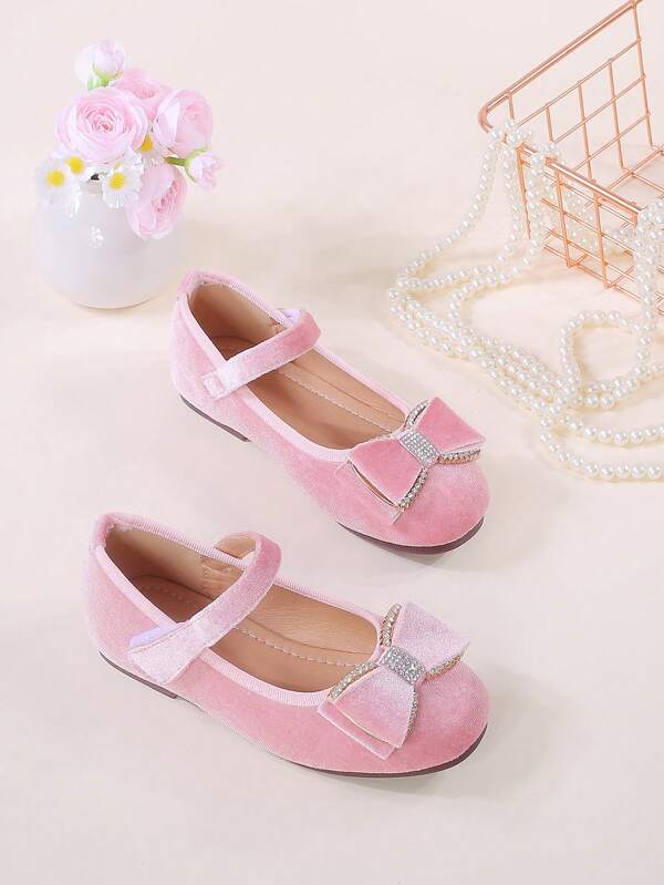1 Pair Girls Cute Casual Soft Bottom Mary Jane Princess Loafers, Suitable For Spring And Autumn