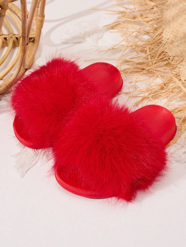 Girls' Fashionable, Comfortable, Casual, Lightweight, Breathable & Cute House Slippers, Suitable For Summer & Autumn