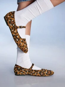 CUCCOO GRLICON Women's Y2K Style Flat Shoes, Suitable For Punk, Biker, Cool Girl, Halloween, Christmas, Party Outfits - Multicolor - View 7