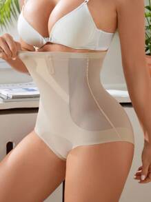 Women's Solid Color High-Waisted Slimming & Shaping Pants