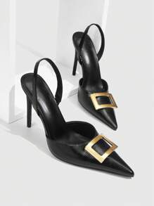 CUCCOO SZL Szpiczaste buty na wysokim obcasie dla kobiet, nadruk w panterkę, materiał z włosia końskiego, jesień, nowy rok, święta