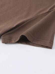 INAWLY 休闲简约豹纹和斑马纹心形图案 T 恤图案猎豹印花 T 恤女式上衣