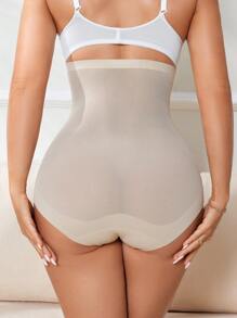 Women's Solid Color High-Waisted Slimming & Shaping Pants