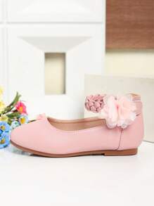 甜美女孩秋冬日常鞋 - 粉色 - 查看 4