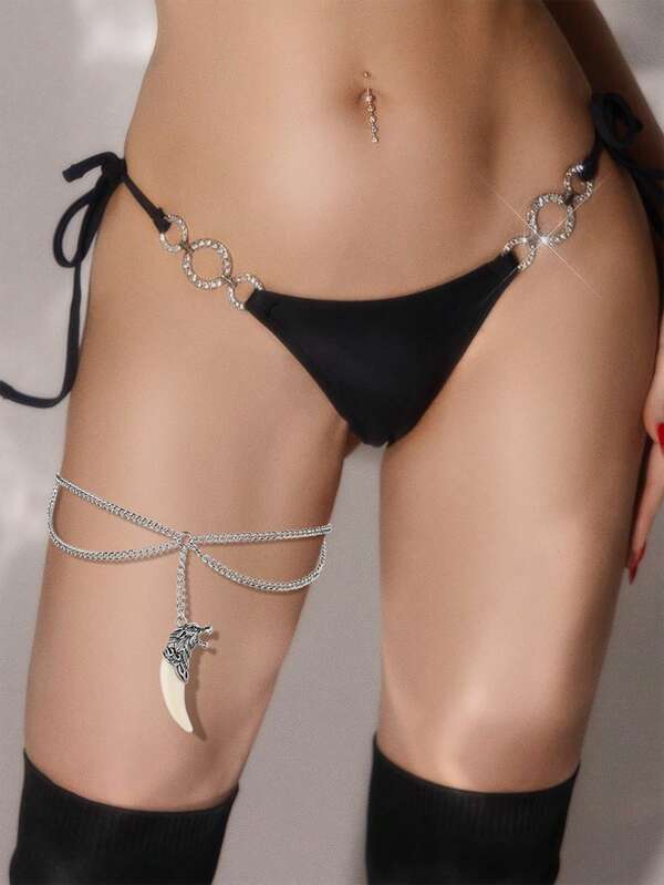 1 pièce Bandes de cuisse Décoration Boucles Ornements de jambe pour femmes