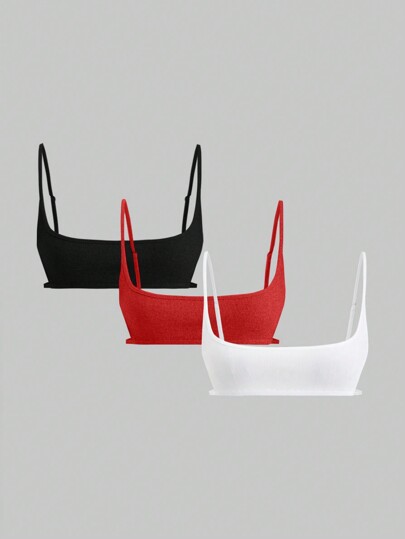 EgrlEra Women's Fashionable Sexy Solid Color Backless Super Short Camisole Y2K