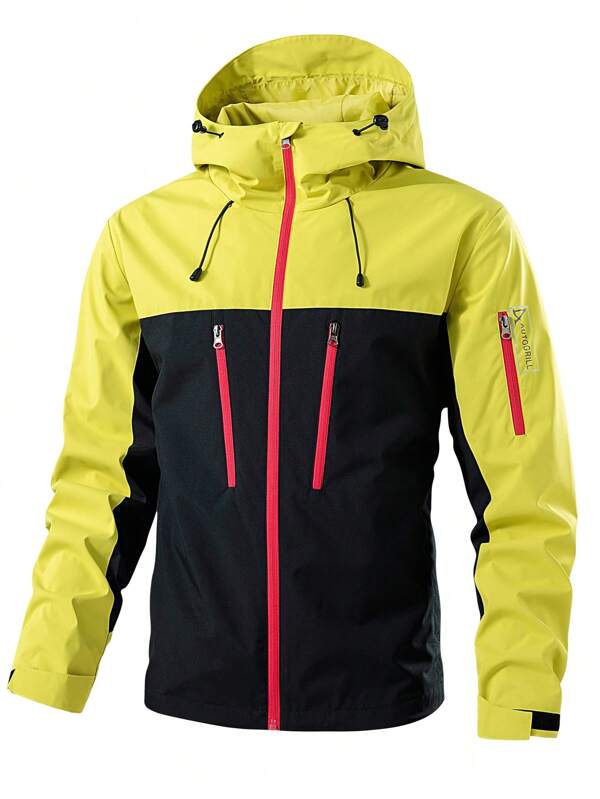 Gym Rark Áo khoác hoodie rút dây màu đơn giản cho nam