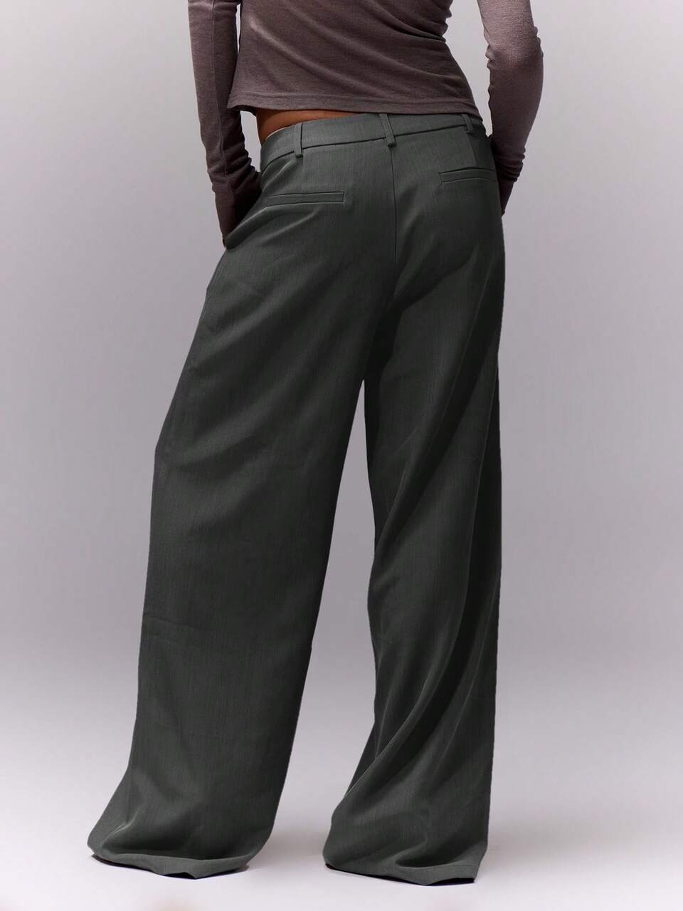 Pantalones de Sastrería de Corte Suelto